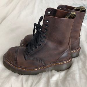 Brown Dr. Martens